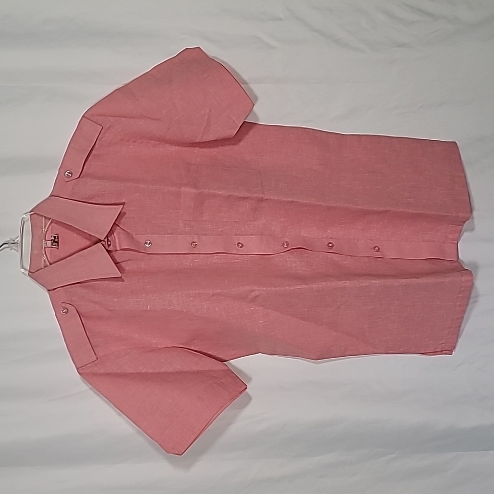 Button Shirt  Sizel Pink  Cotton VTG